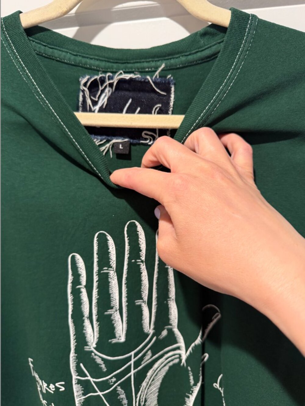 LA Detresse Palm Tee - Picture 2 of 2